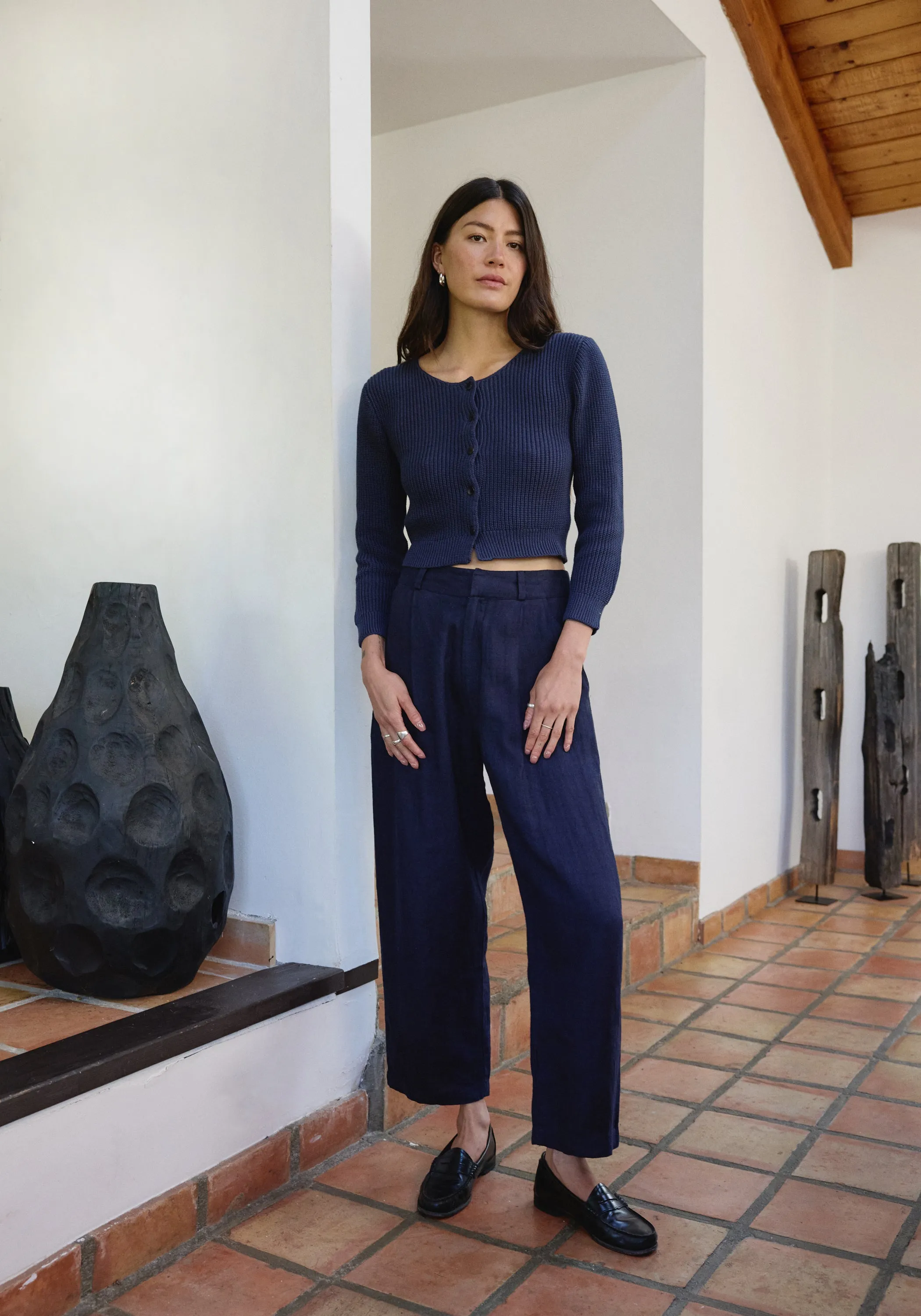 Louise Cardigan Marine sold by First Rite product image thumbnail 2