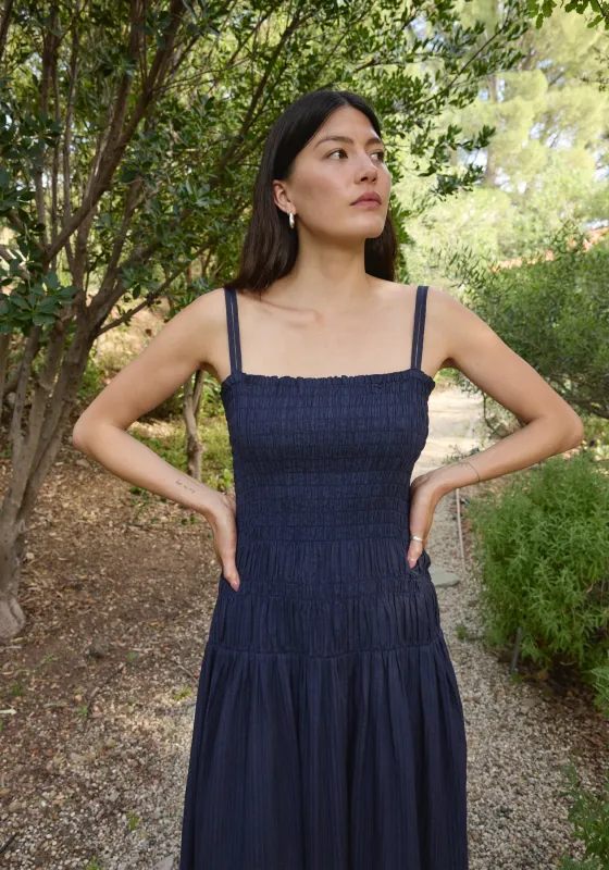Lucia Dress Navy made by First Rite