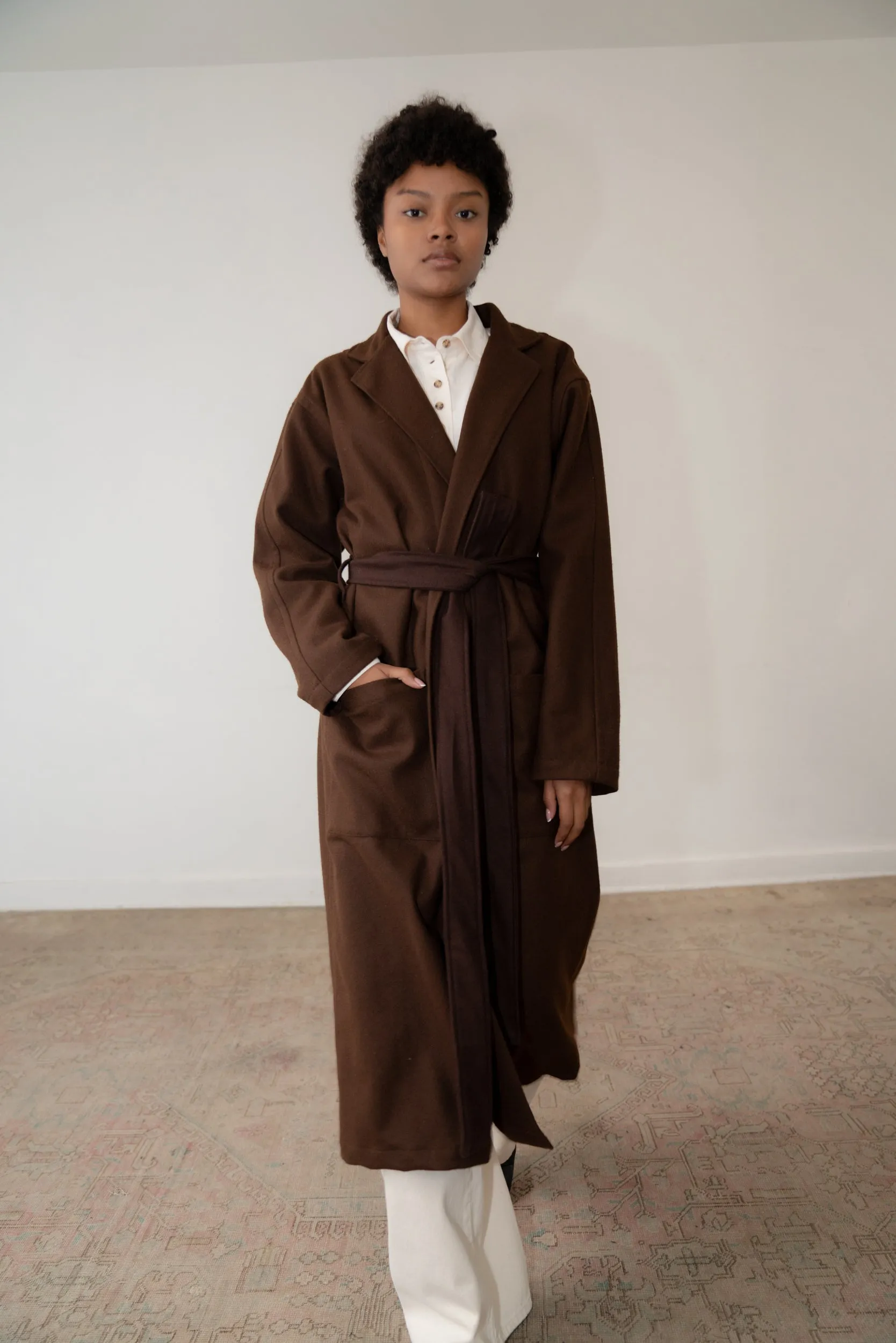 EARL Coat Belted sold by Zii Ropa product image thumbnail 3