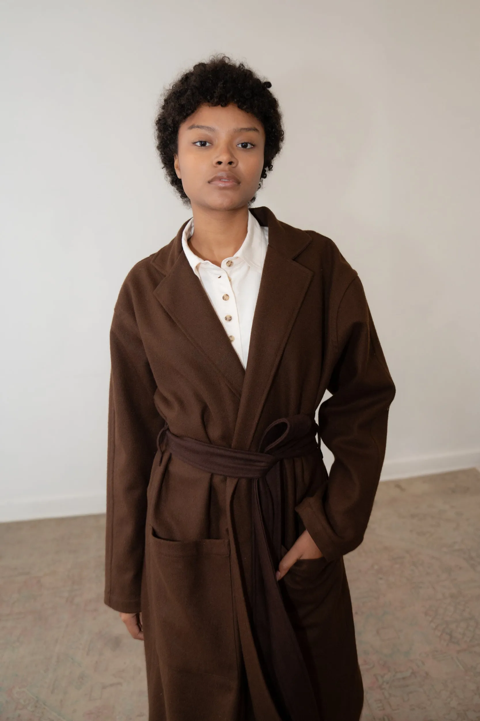 EARL Coat Belted sold by Zii Ropa product image thumbnail 4