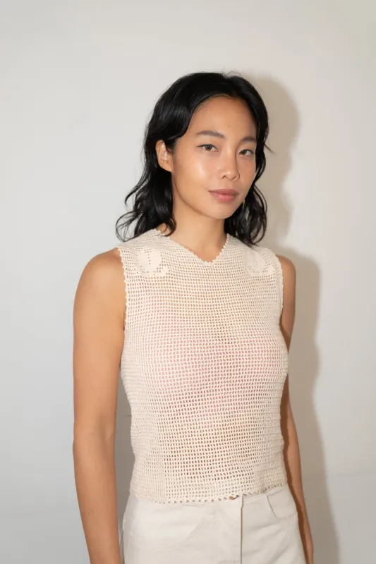 NIA Crochet Top sold by Zii Ropa