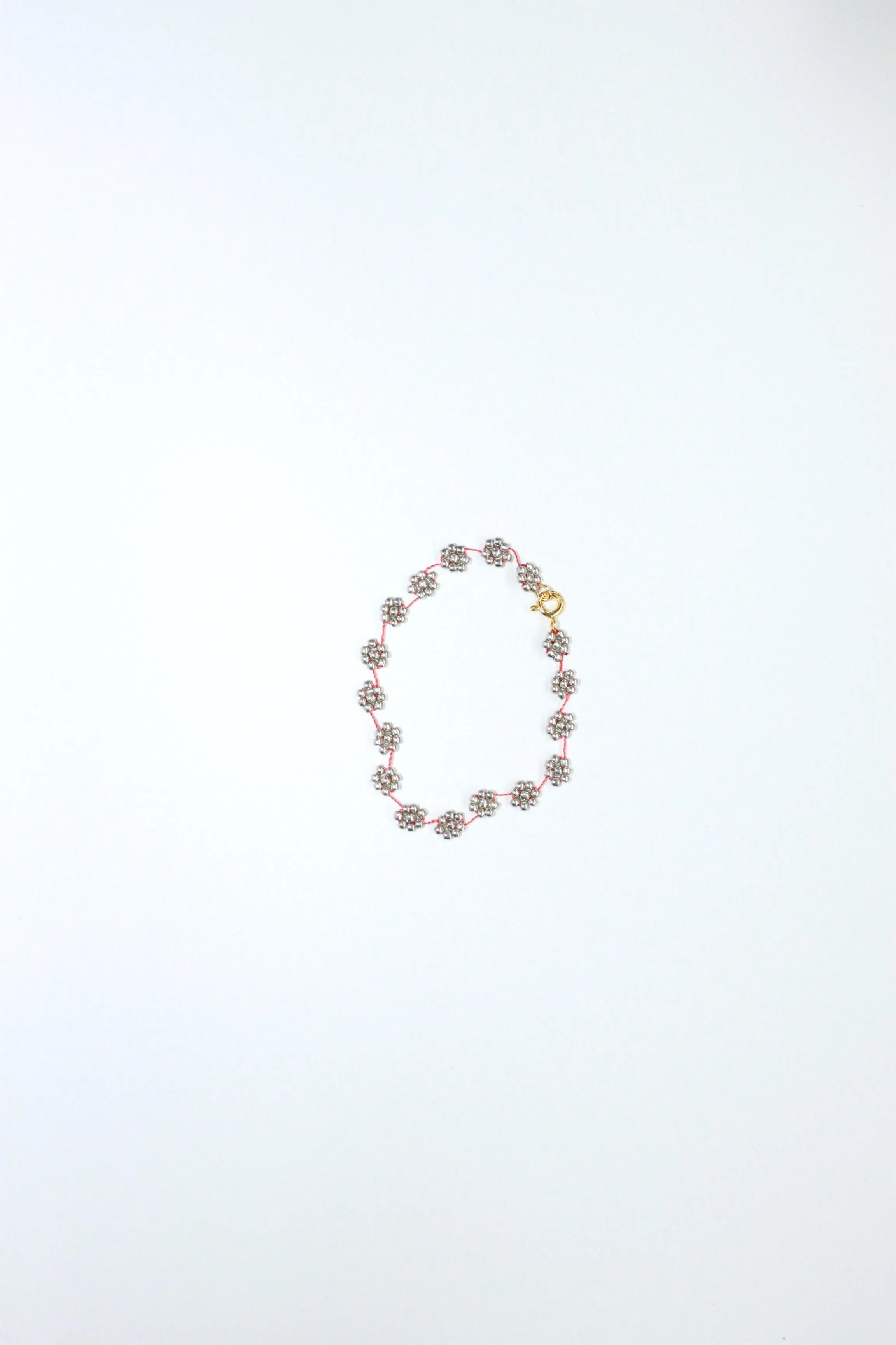 FIORI BRACELET - SILVER RED sold by Labro