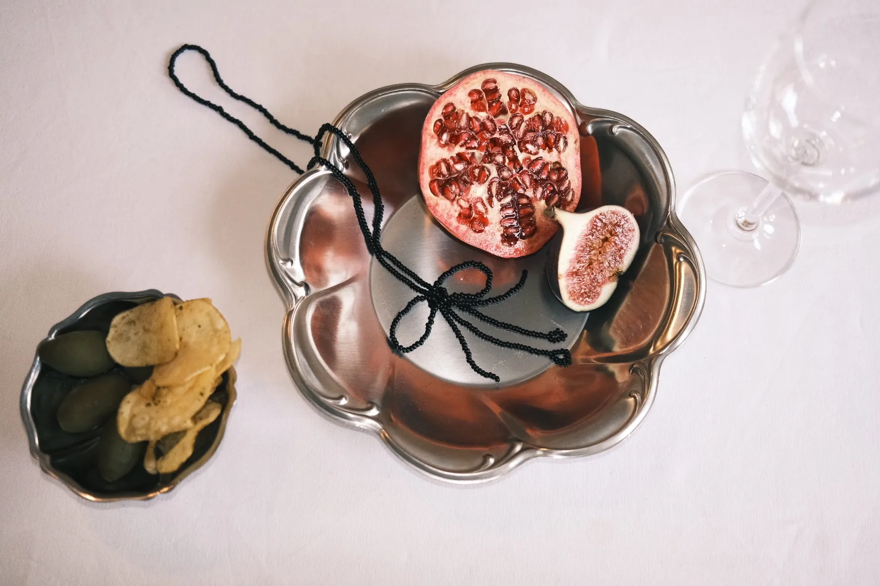 BOW NECKLACE - BLACK sold by Labro product image thumbnail 2