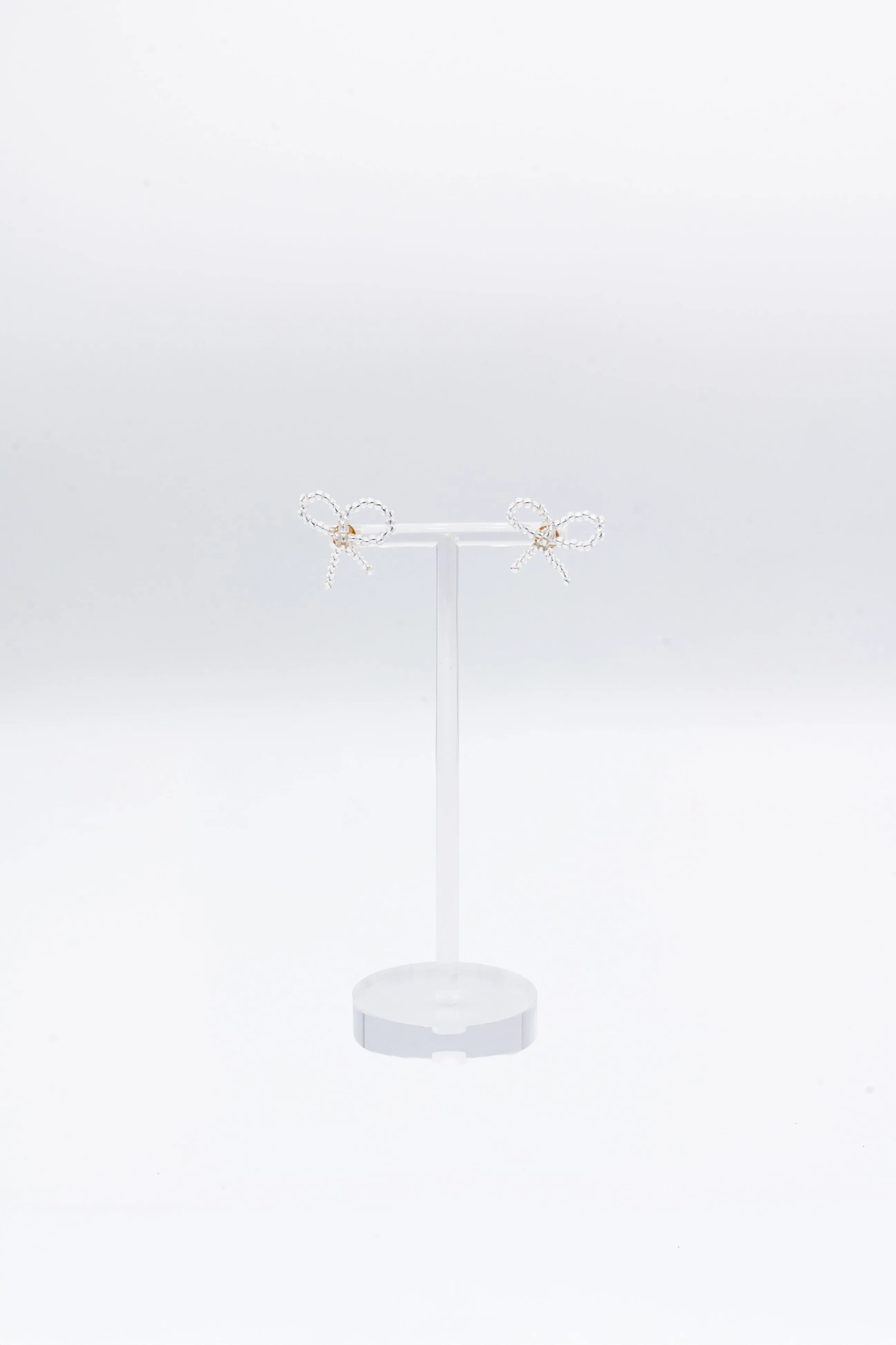 BOW EARRINGS PICCOLO - SILVER sold by Labro product image thumbnail 4