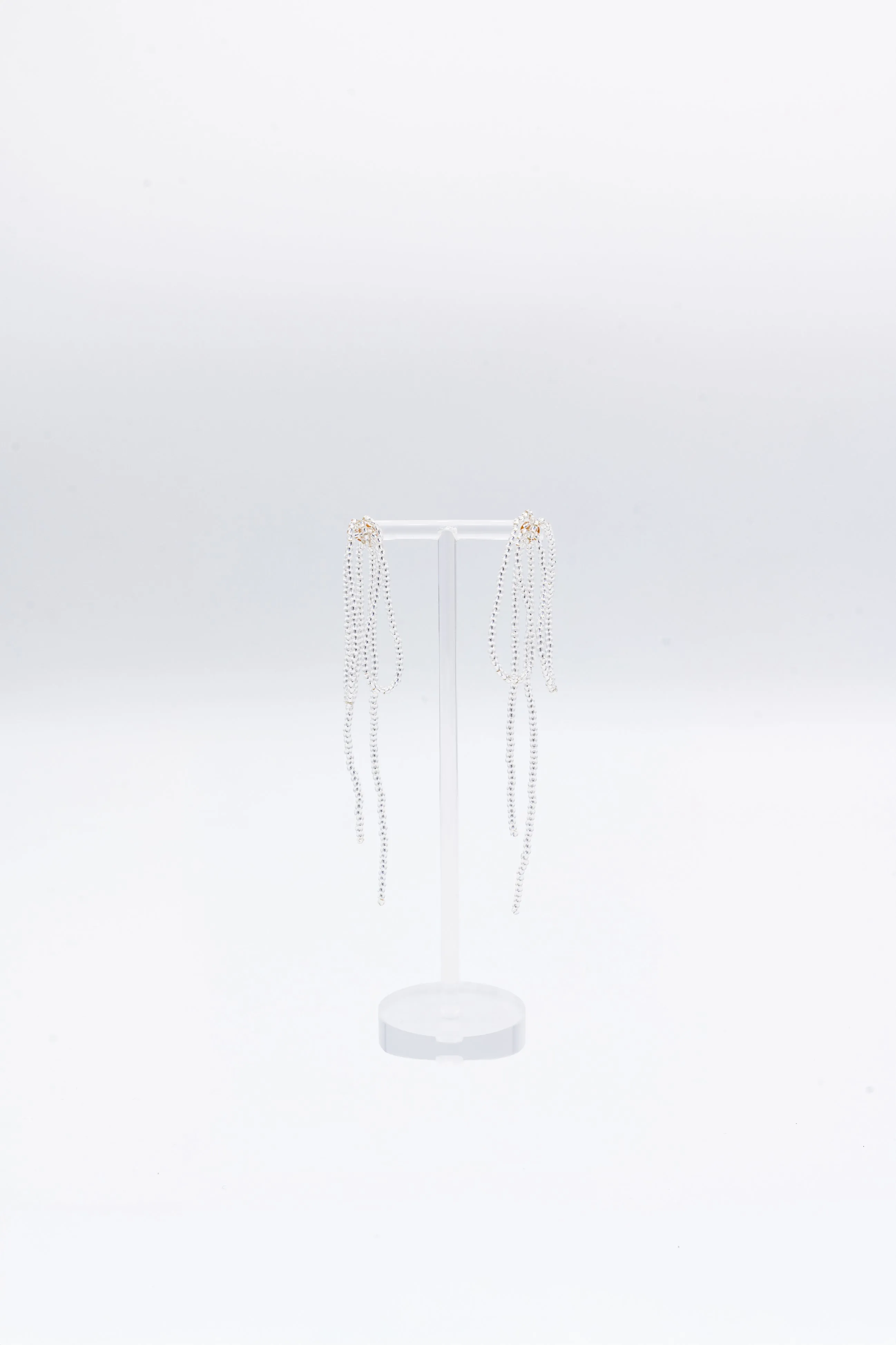 BOW EARRINGS GRANDE - SILVER sold by Labro product image thumbnail 4