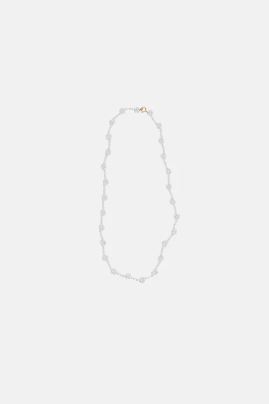 FIORI ALL NECKLACE - FULL SILVER sold by Labro