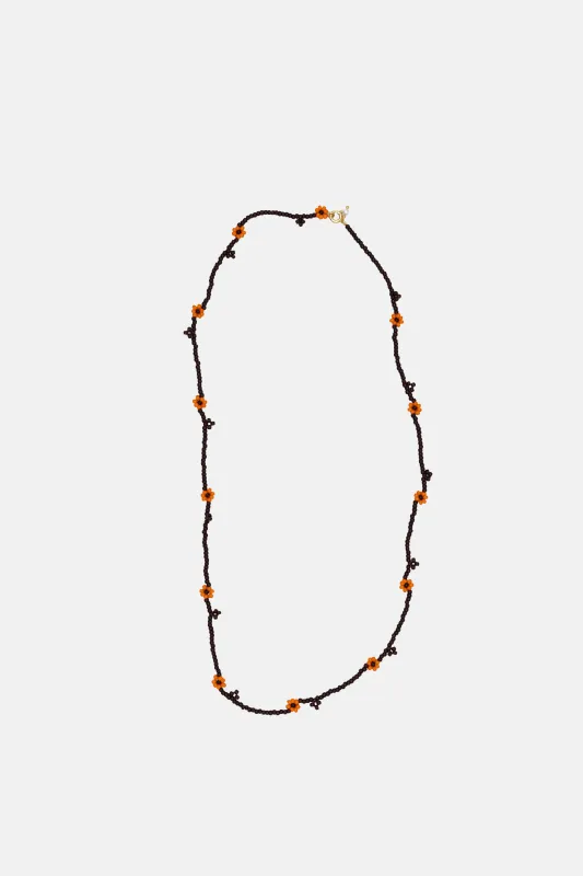 FIORI FULL FLOWER NECKLACE - ARANCINA sold by Labro