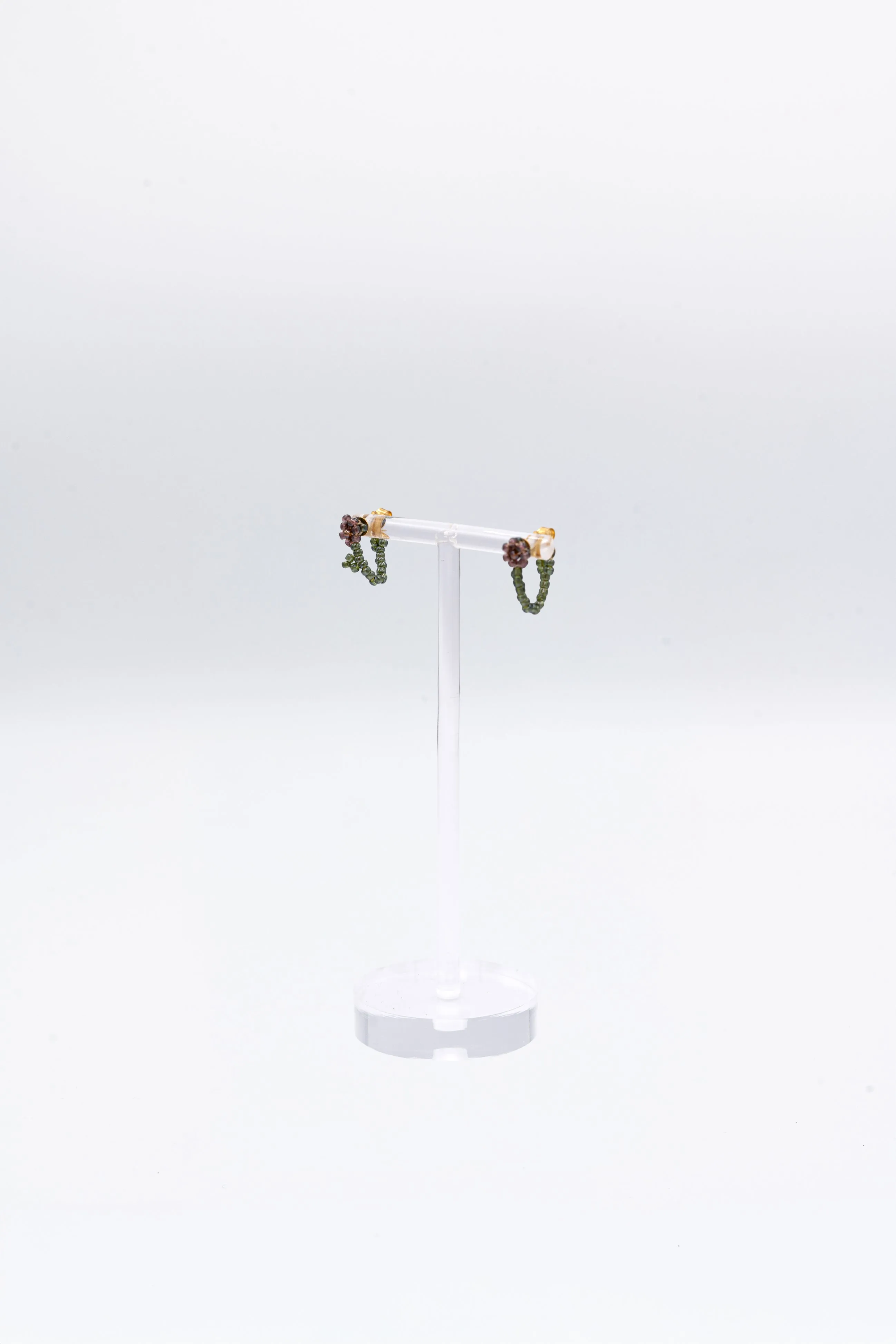 FIORI FULL FLOWER EARRINGS - ARTICHOKE sold by Labro product image thumbnail 3