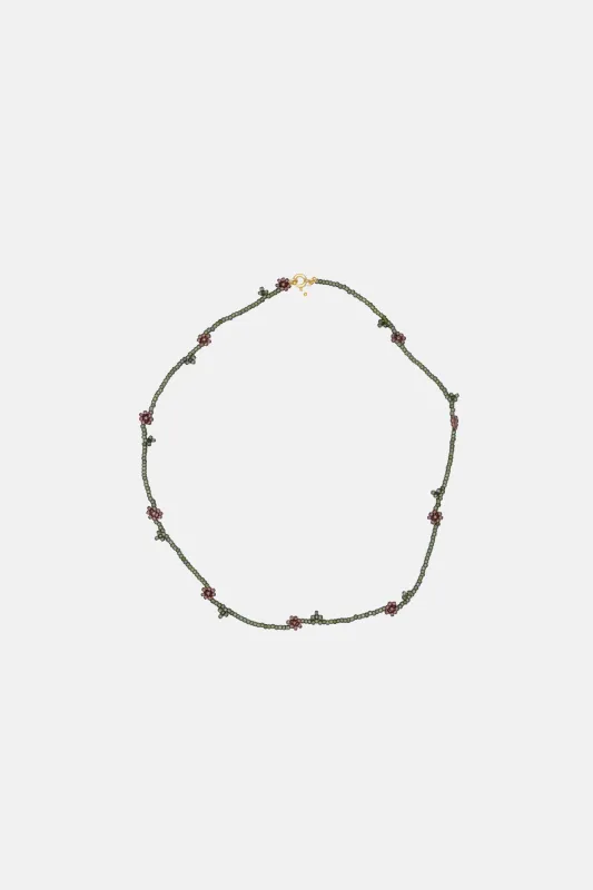 FIORI FULL FLOWER NECKLACE - ARTICHOKE sold by Labro