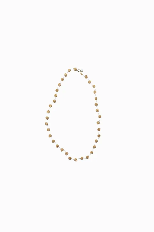 FIORI NECKLACE - PEACH SNACK made by Labro