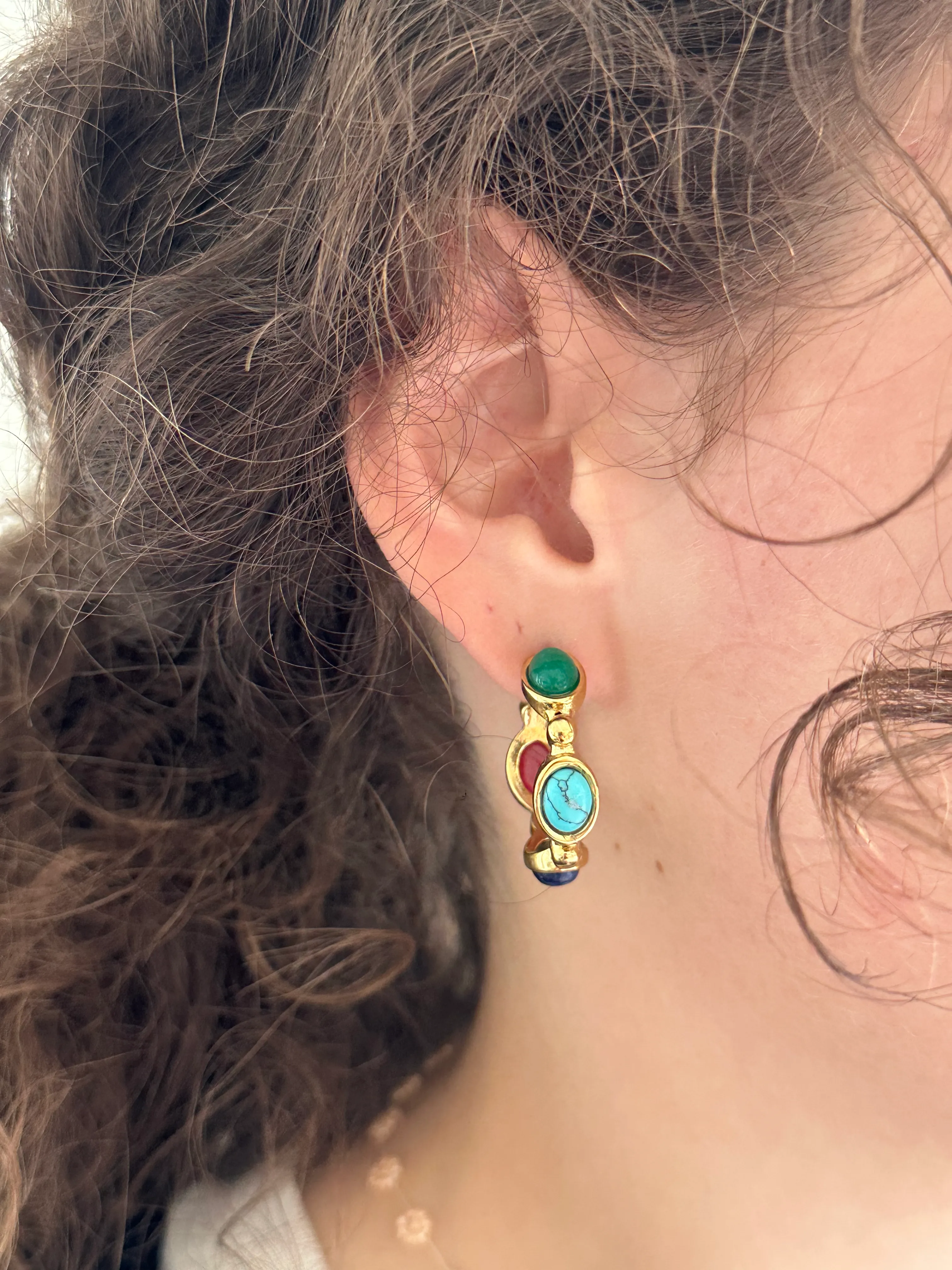 MIXED COLOURS EARRINGS sold by Labro