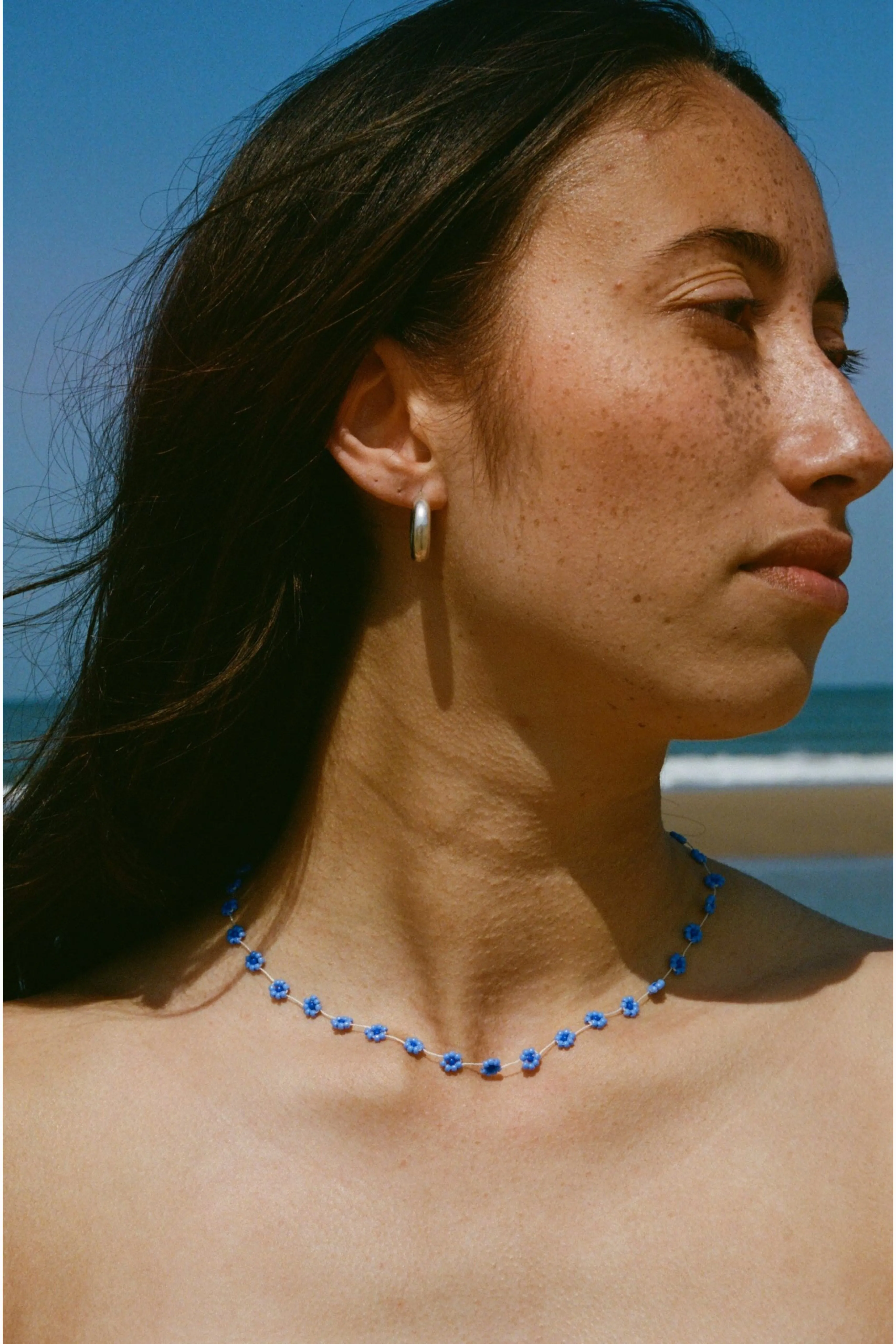 FIORI NECKLACE - BLUE sold by Labro product image thumbnail 2