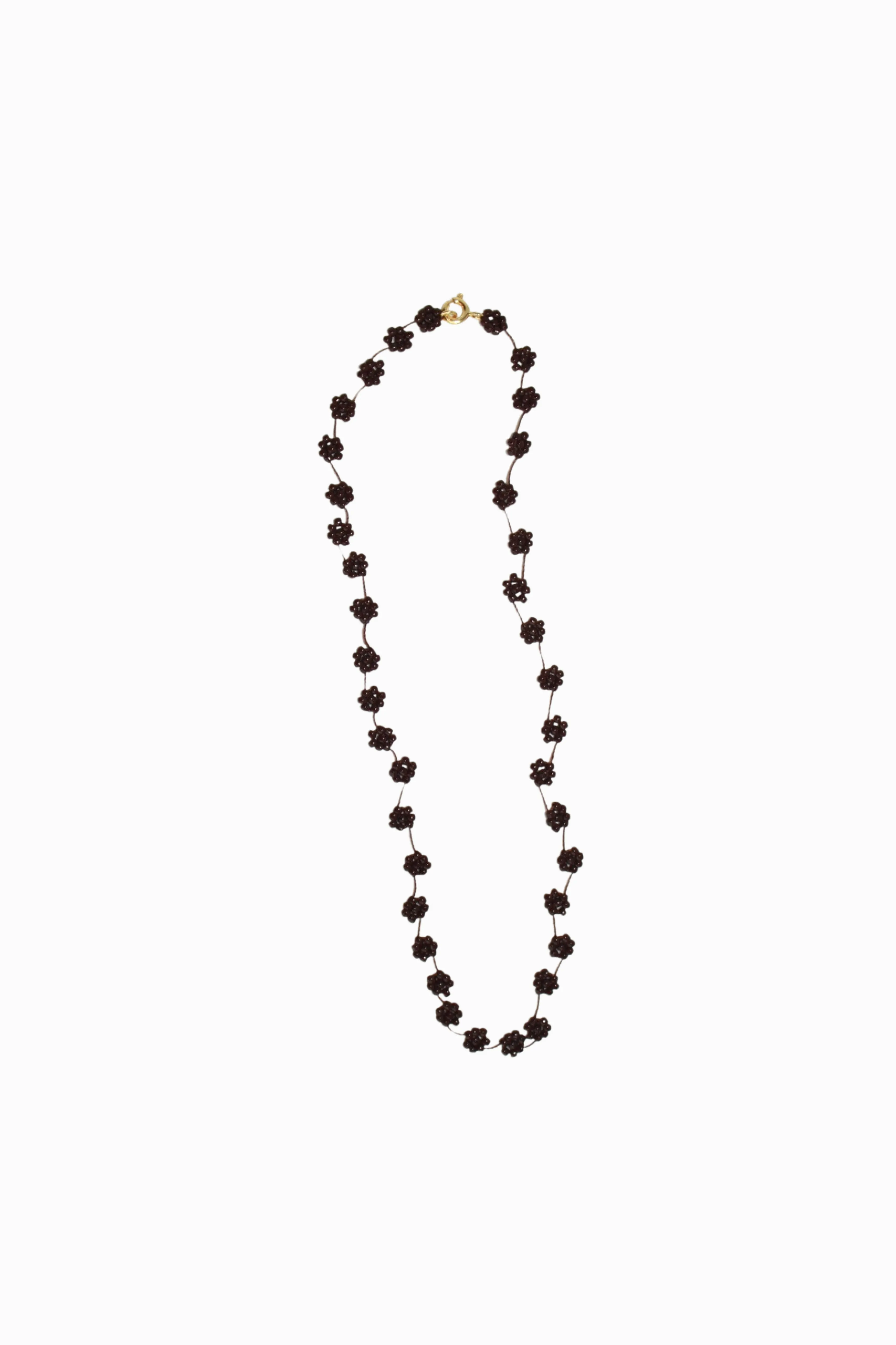 FIORI NECKLACE - DARK BROWN sold by Labro product image thumbnail 3
