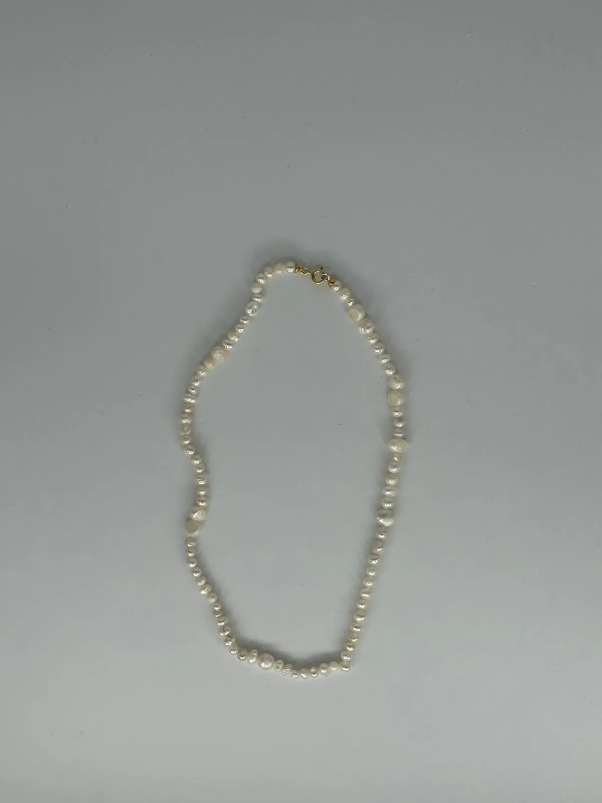 SAMPLE SALE PEARL NECKLACE 41CM sold by Labro