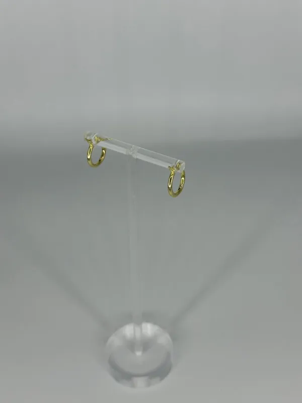 SAMPLE SALE EARRING GOLD FILLED made by Studio