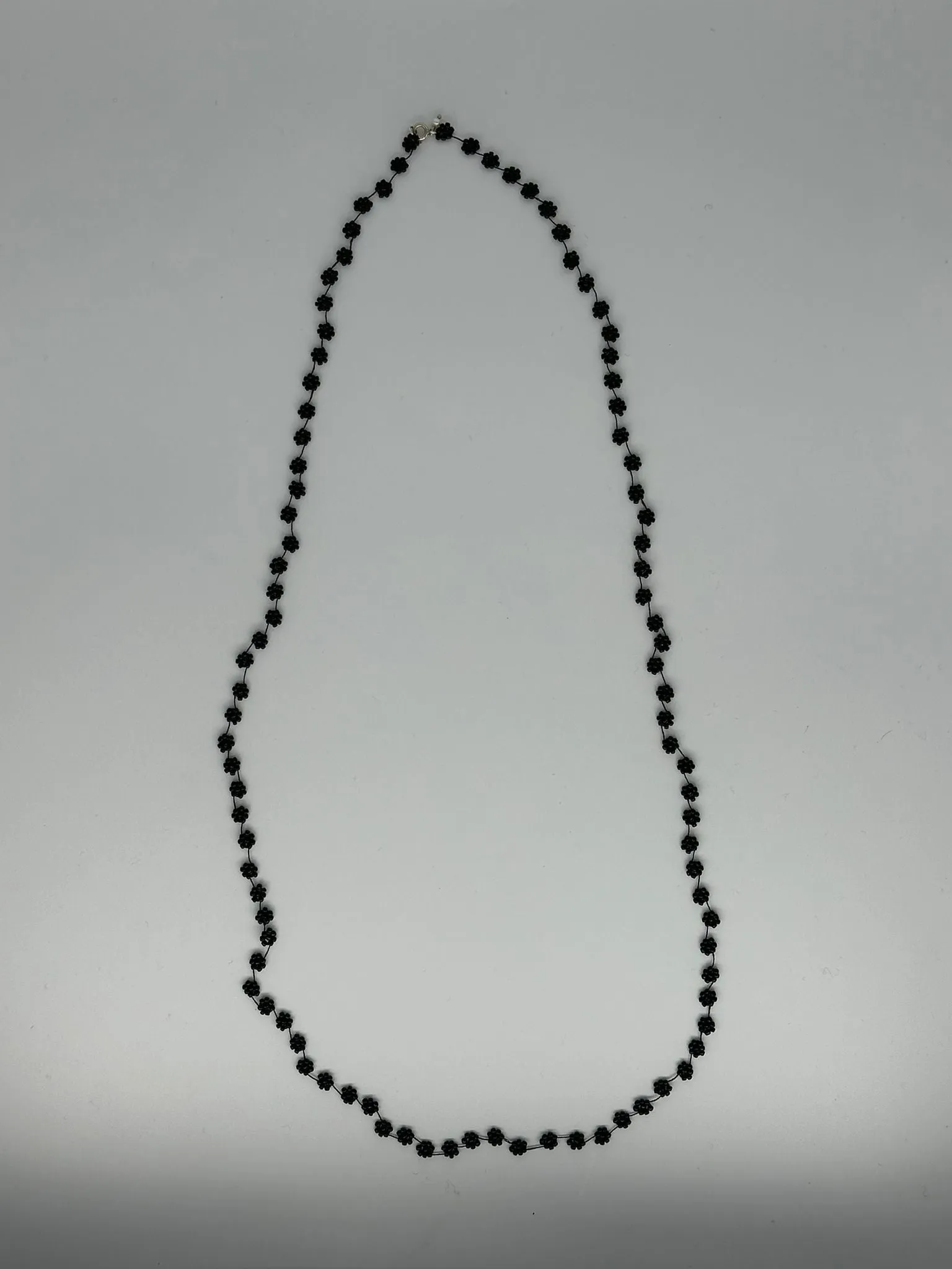 SAMPLE SALE FIORI NECKLACE BLACK 100CM sold by Labro