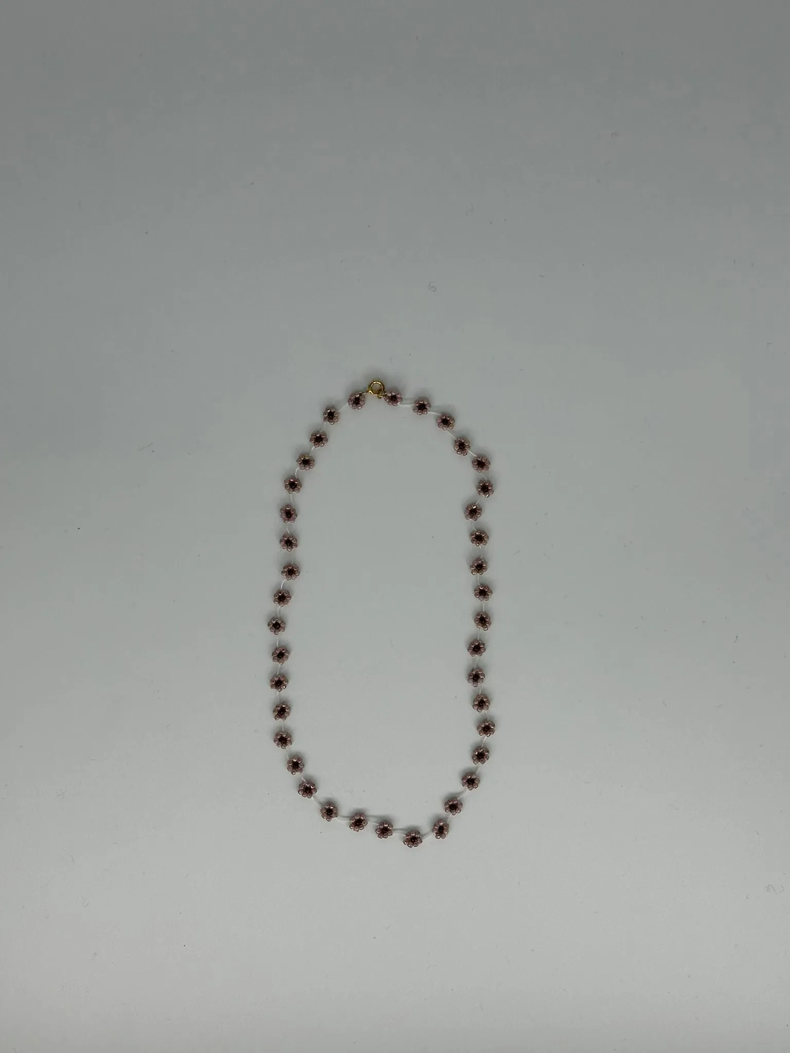 SAMPLE SALE FIORI NECKLACE BLUSH 42CM sold by Labro