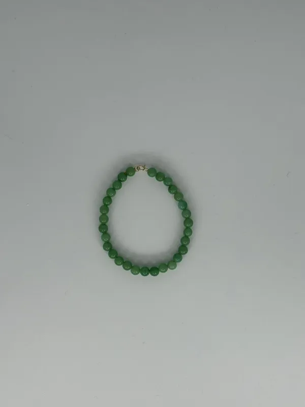 SAMPLE SALE - GREEN JADE BRACELET made by Studio