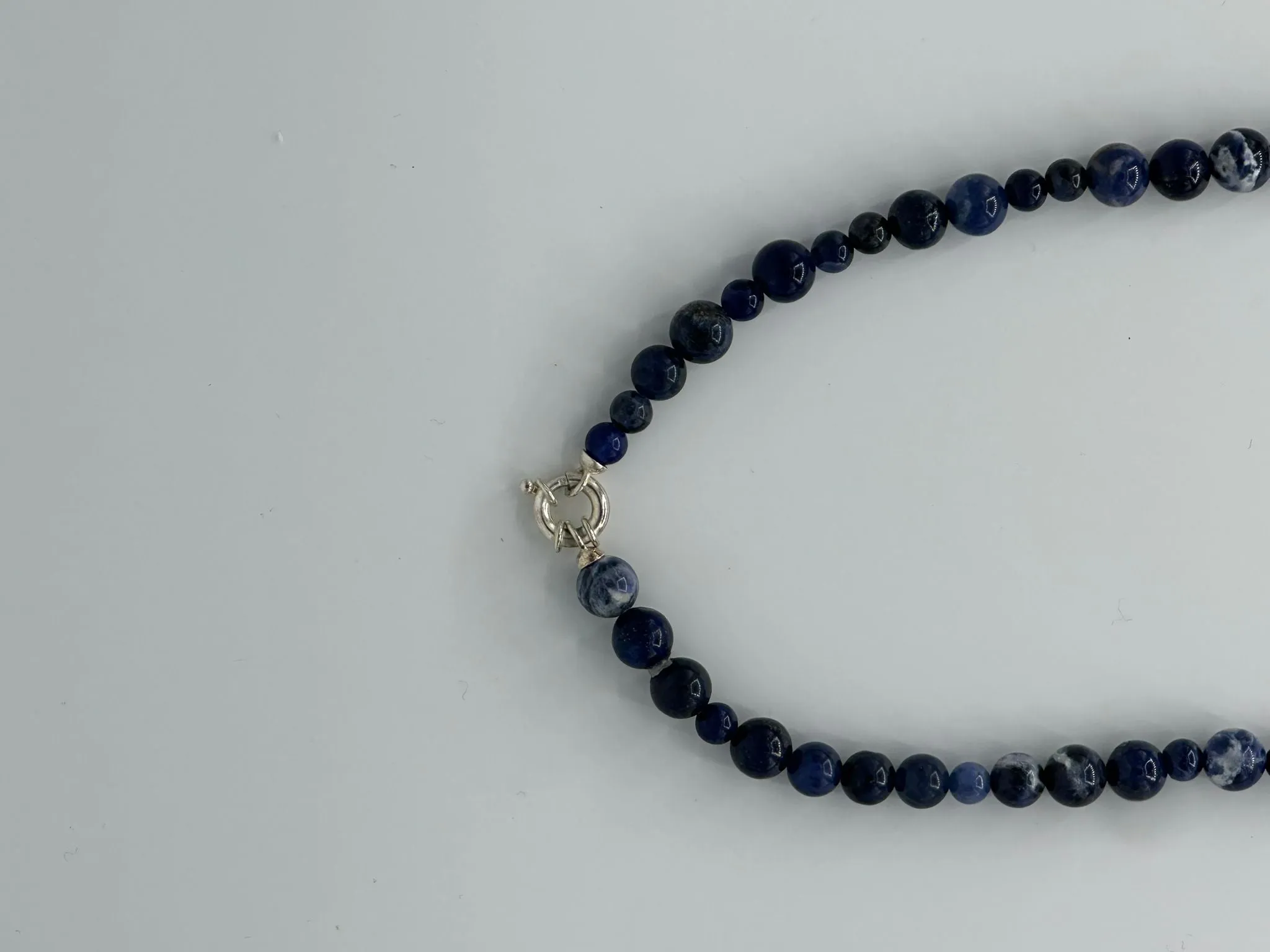 SAMPLE SALE JADE BLUE NECKLACE 50CM sold by Labro product image thumbnail 2