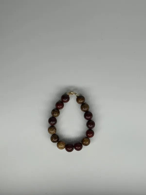 SAMPLE SALE BRACELET BROWN CERAMIC made by Studio