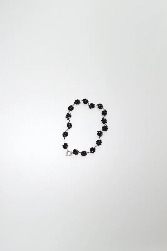 FIORI ANKLET - BLACK made by Labro