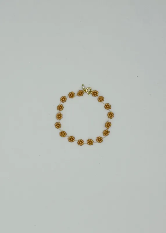FIORI BRACELET - BEIGE made by Labro