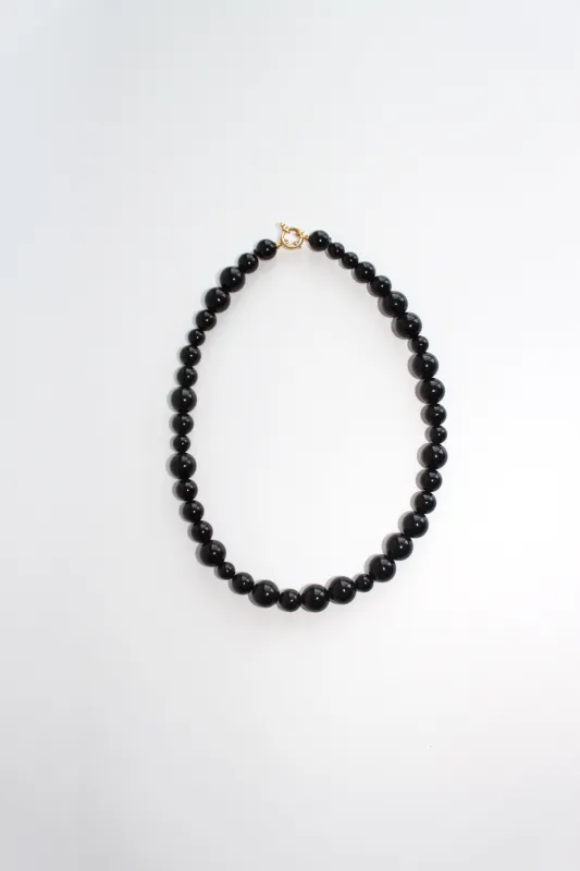 GRANDE NECKLACE - ONYX made by Studio