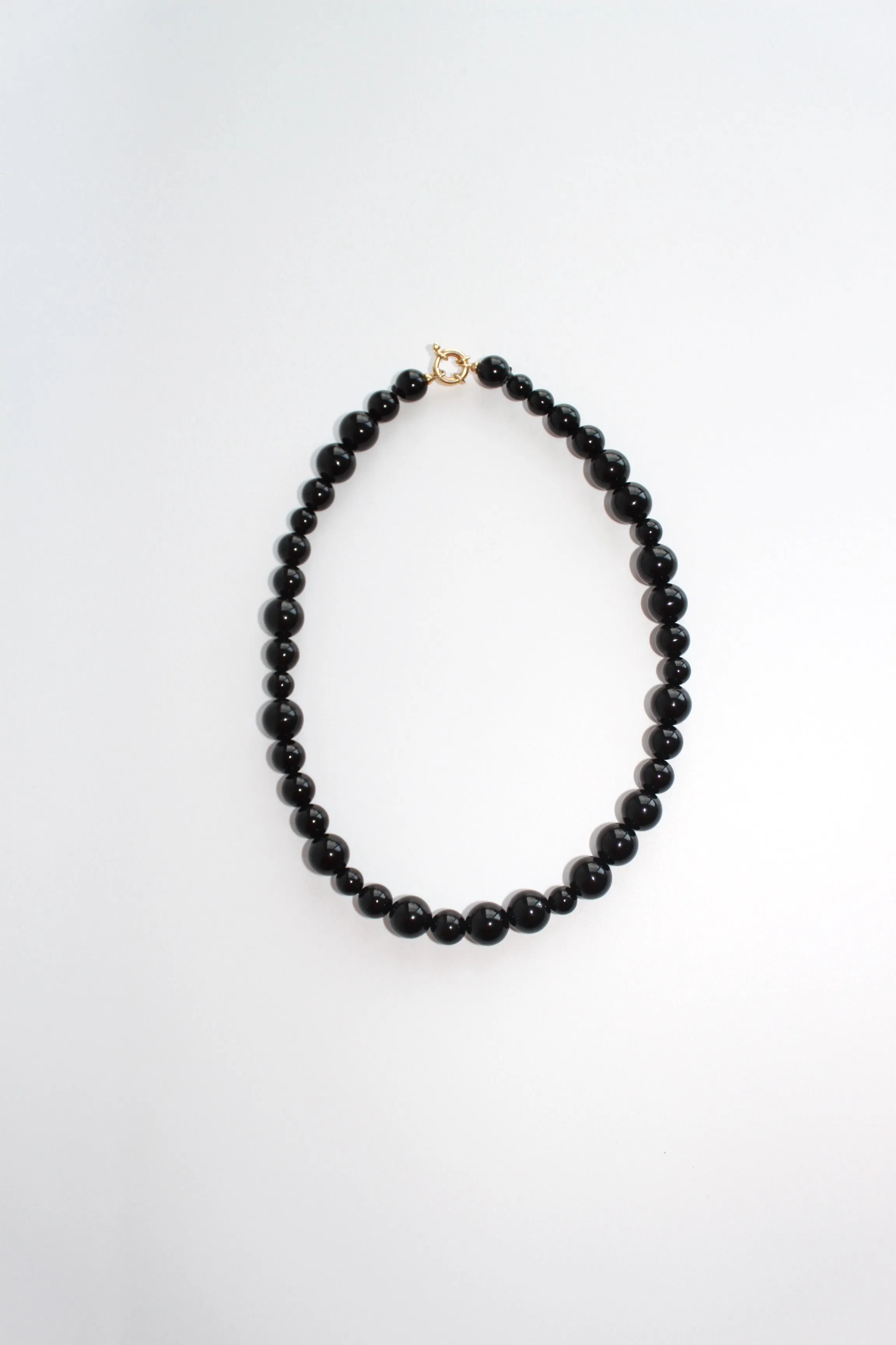 GRANDE NECKLACE - ONYX sold by Labro