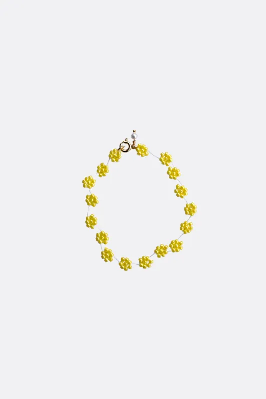 FIORI BRACELET - HOT YELLOW made by Labro