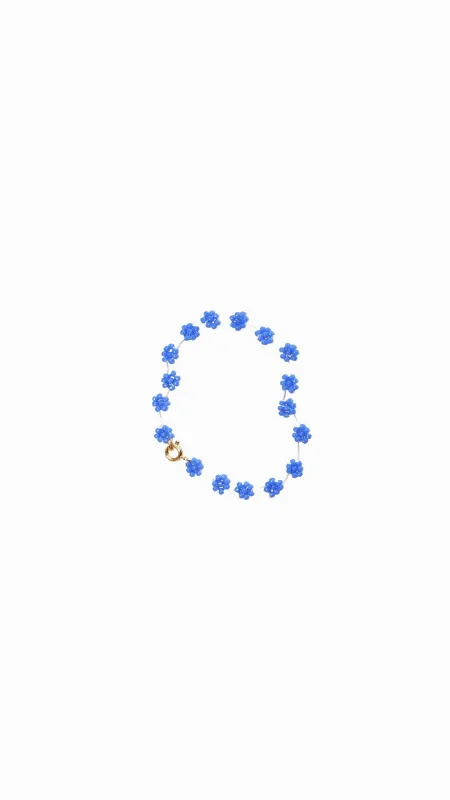 FIORI ANKLET - BLUE made by Labro