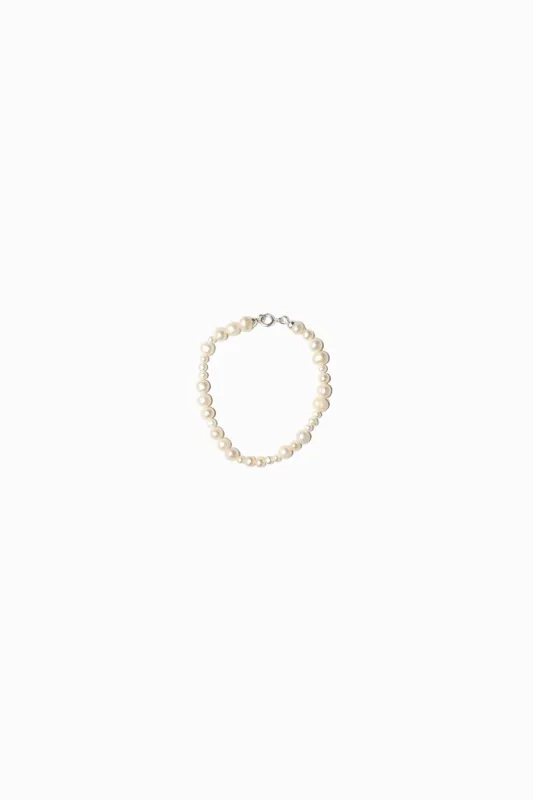 PICCOLO ANKLET- PEARL / PRE ORDER made by Studio