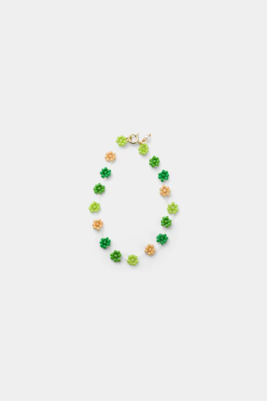 FIORI BRACELET - MISTO GREEN made by Labro