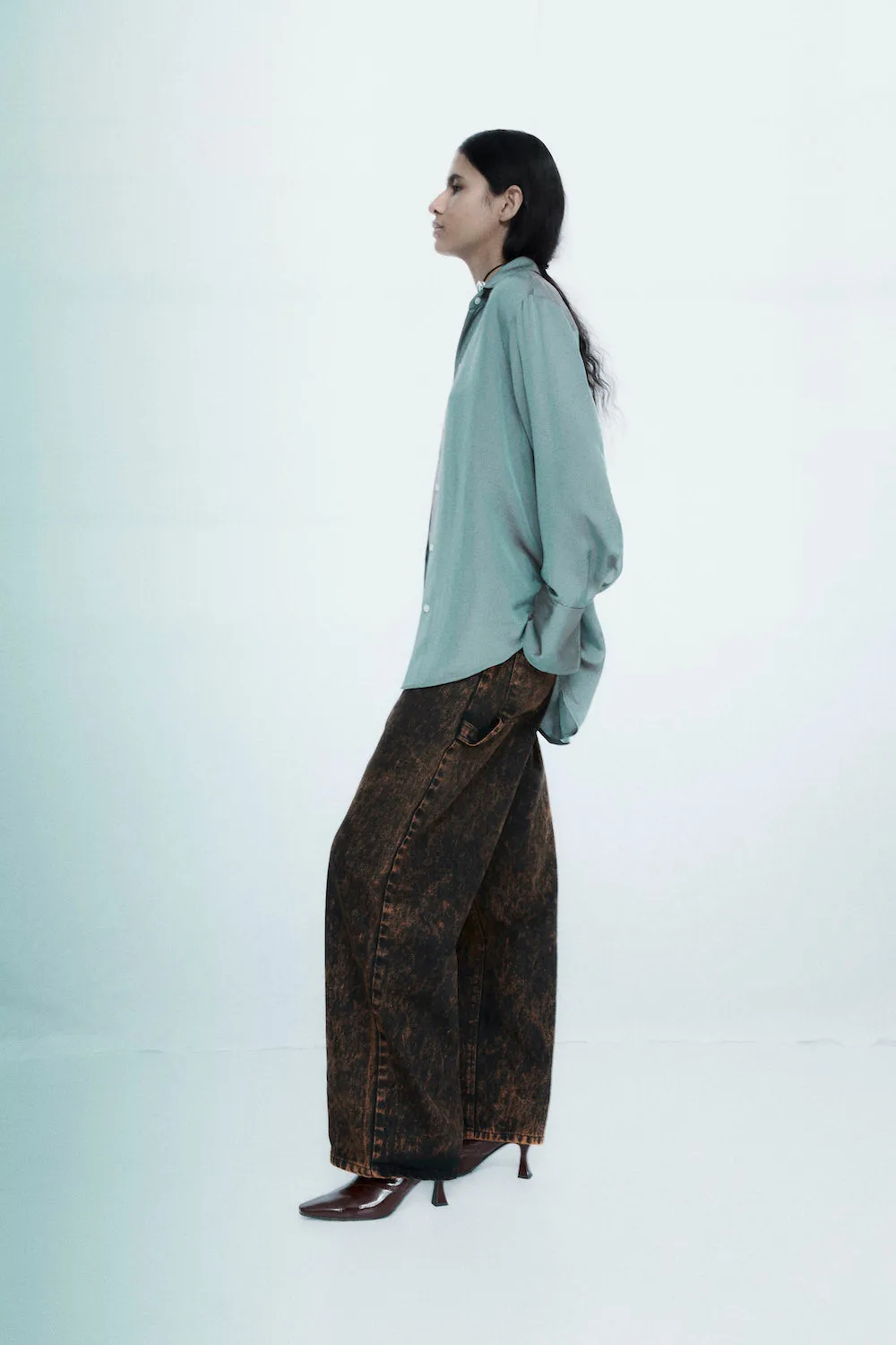 Button Down Dress Shirt - Dusk sold by NOMIA