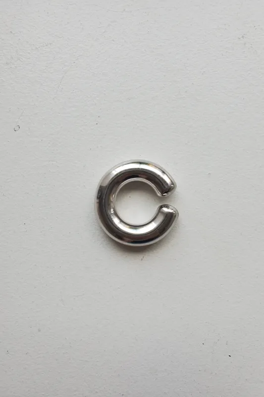 Jessi Burch - XL Silver Ear Cuff sold by NOMIA