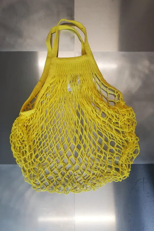 Shopping Net With Handles - Yellow Solarium made by NOMIA