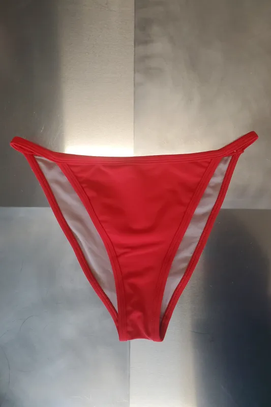Calomel - Urpi Bikini Bottom - Red sold by NOMIA