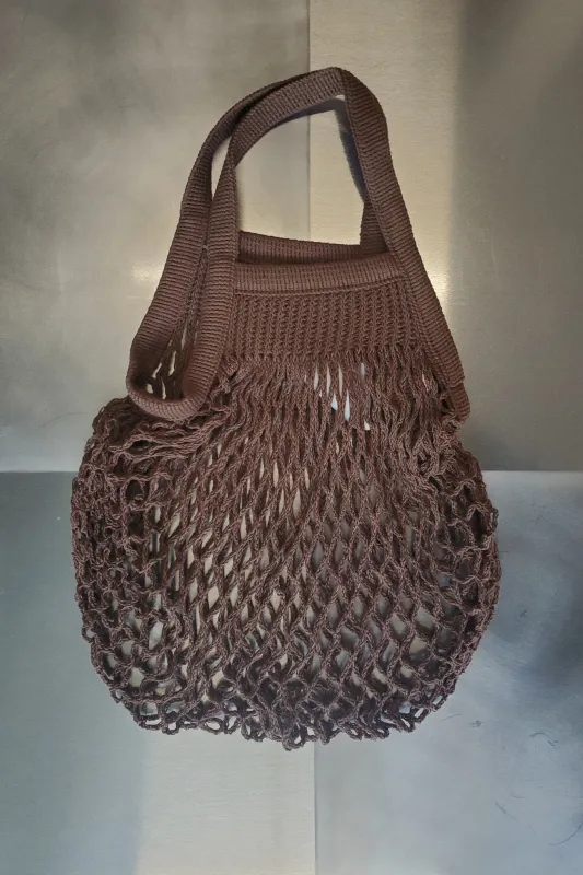 Shopping Net Mini Size - Sepia Brown made by NOMIA