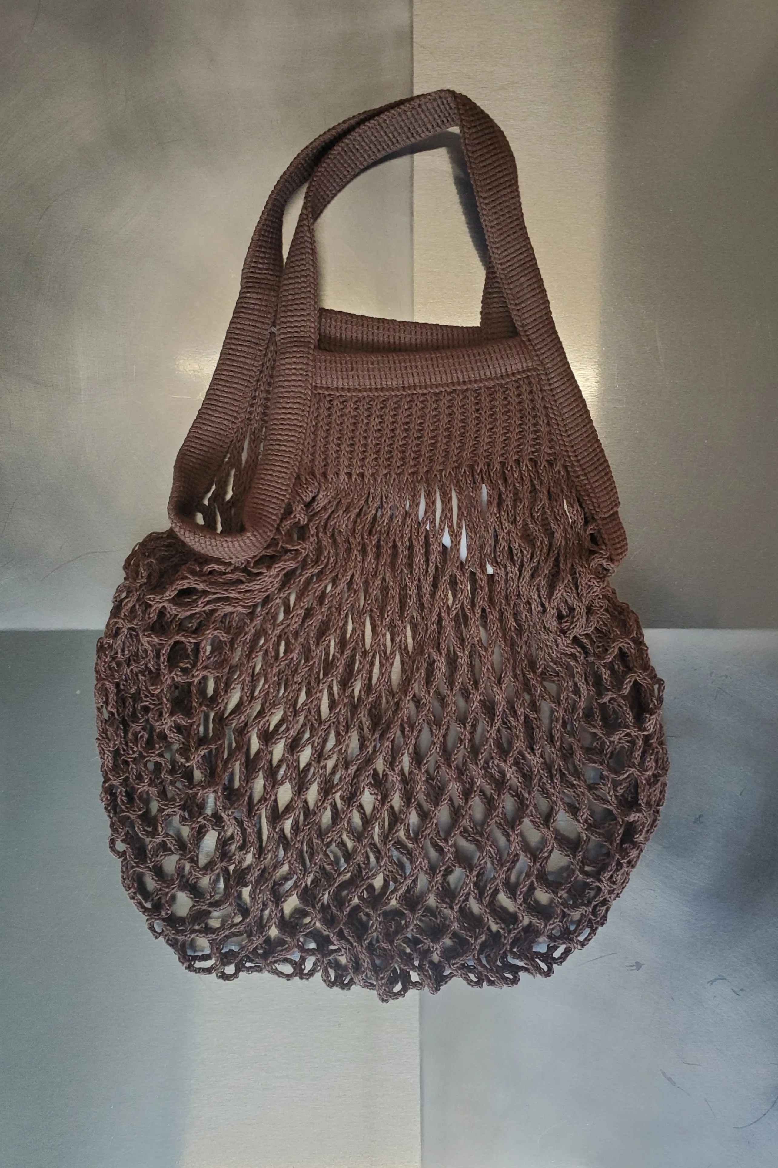 Shopping Net Mini Size - Sepia Brown sold by NOMIA