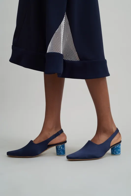 Pina Slingback - Midnight made by NOMIA