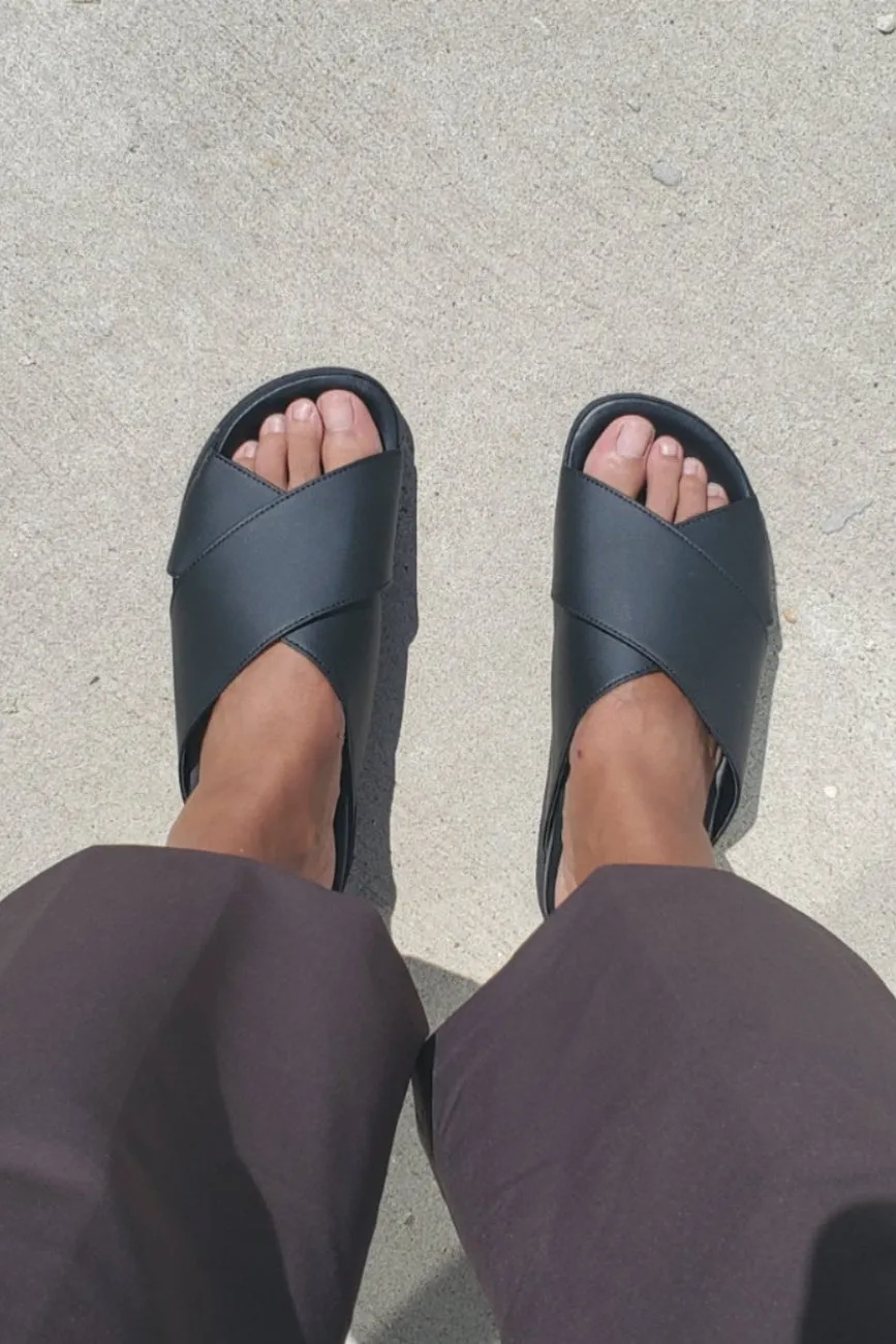 Kiko Crossover Slide - Black sold by NOMIA