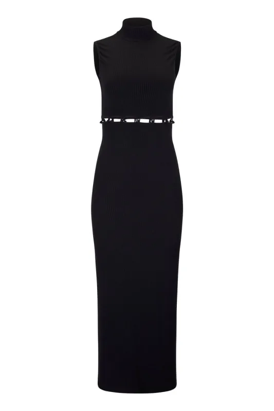 Nia Thomas Dianna Dress - Black made by NOMIA