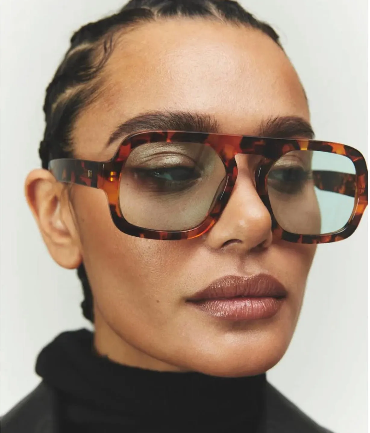 Elisa Johnson - Jane Brown Tortoise Sunglasses sold by NOMIA product image thumbnail 3