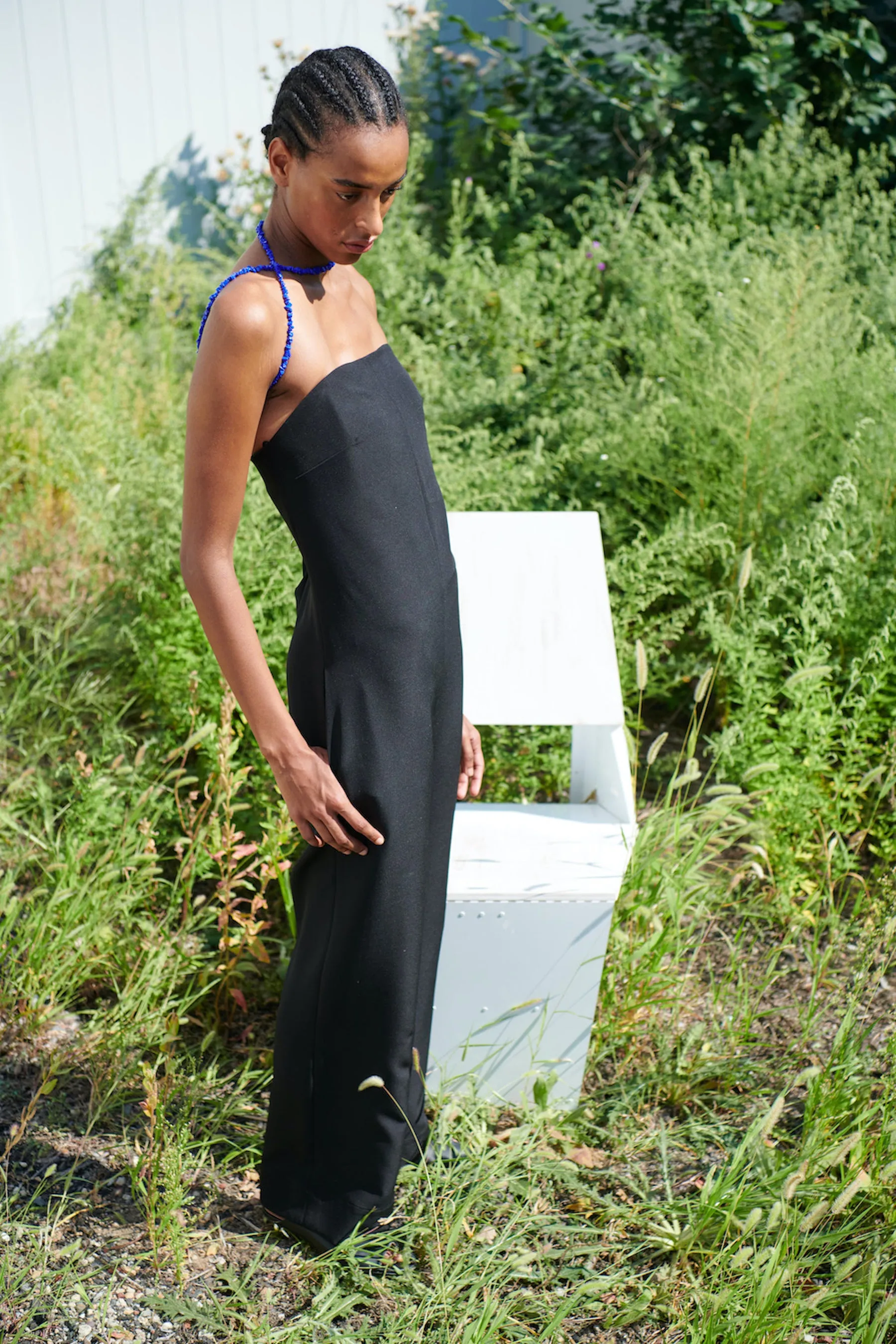 Strapless Fluid Jumpsuit - Black sold by NOMIA product image thumbnail 2