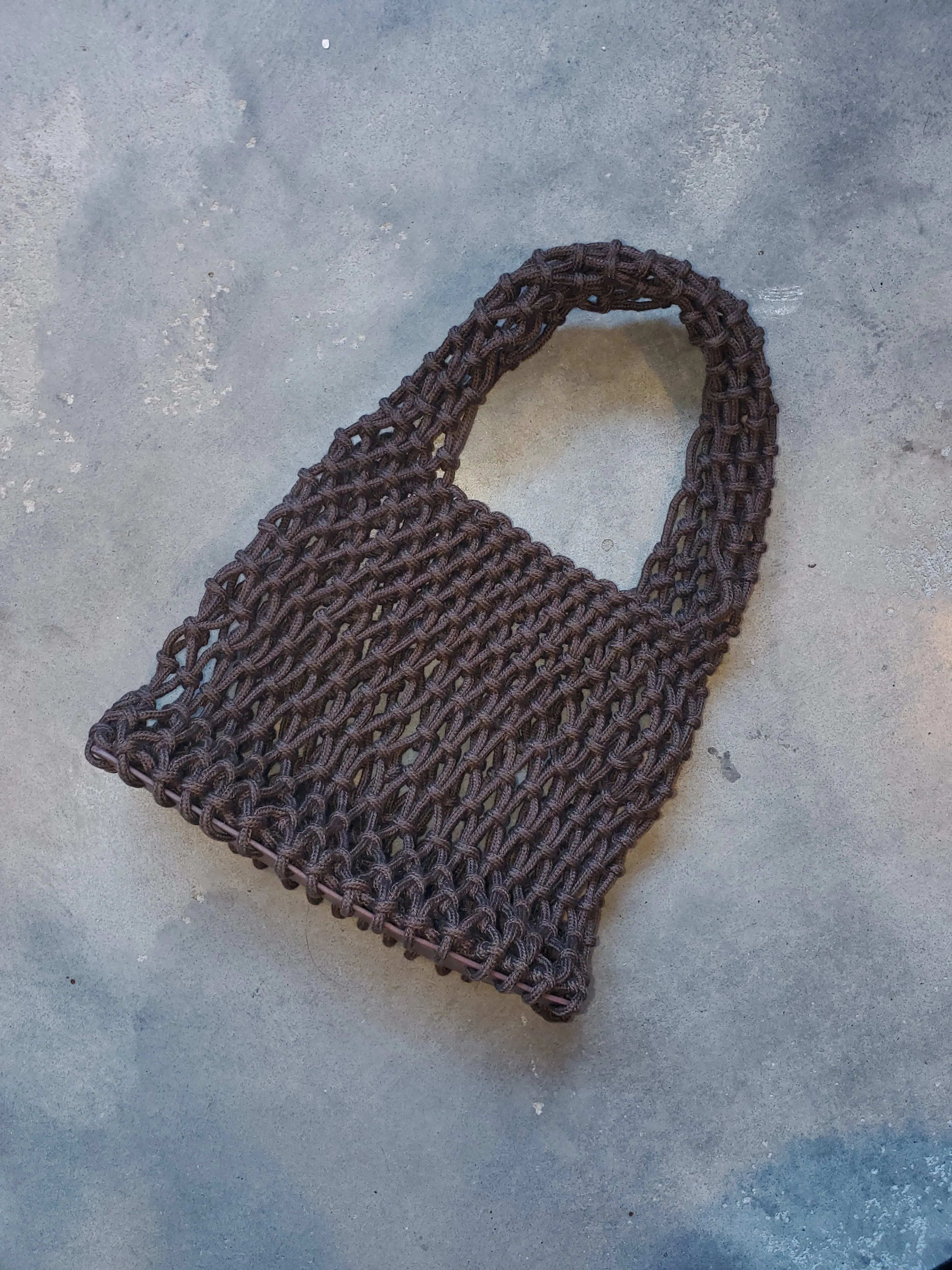 Knit Mini Bag - Earth sold by NOMIA