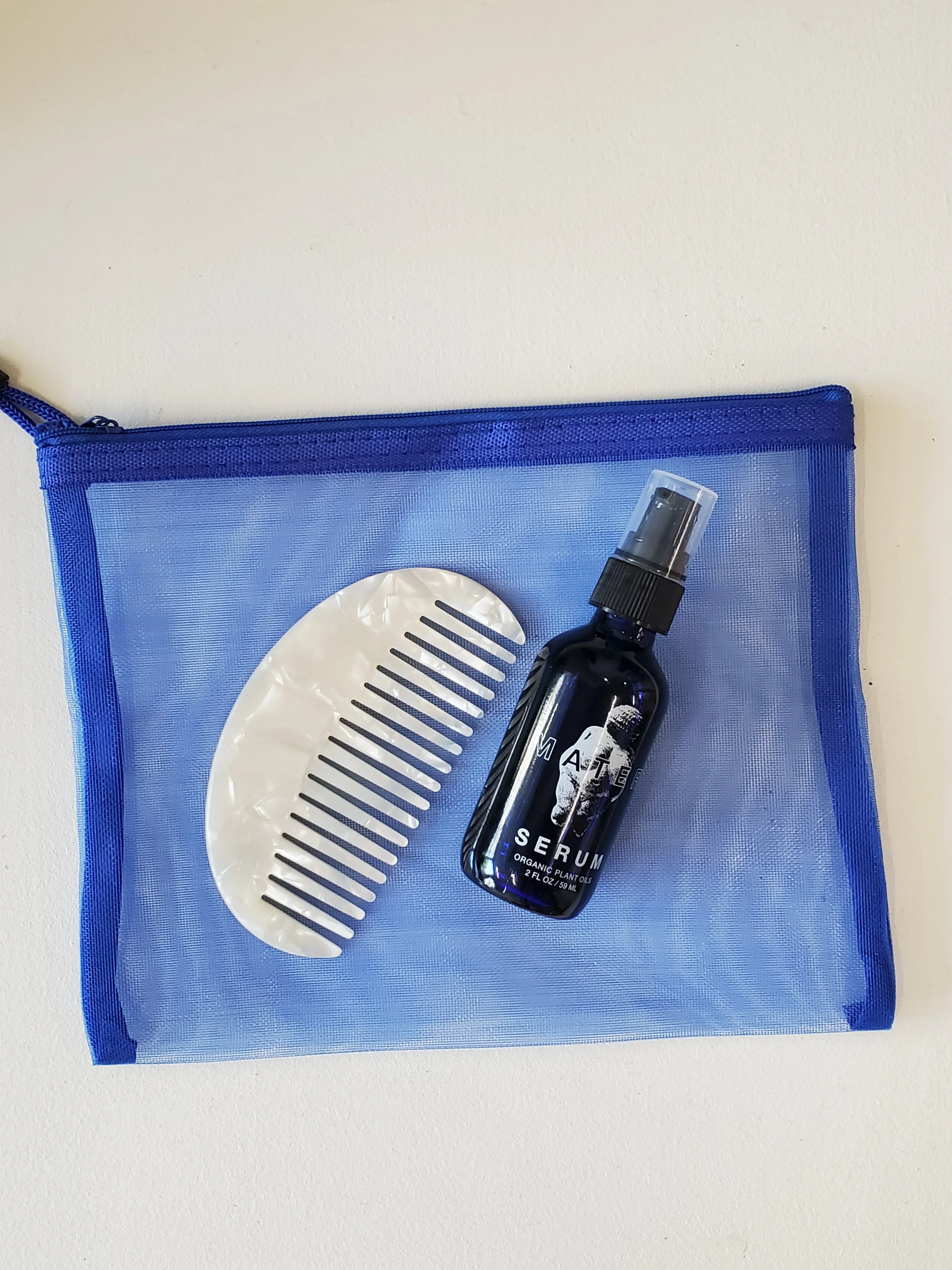 Mesh Pouch - Cobalt sold by NOMIA