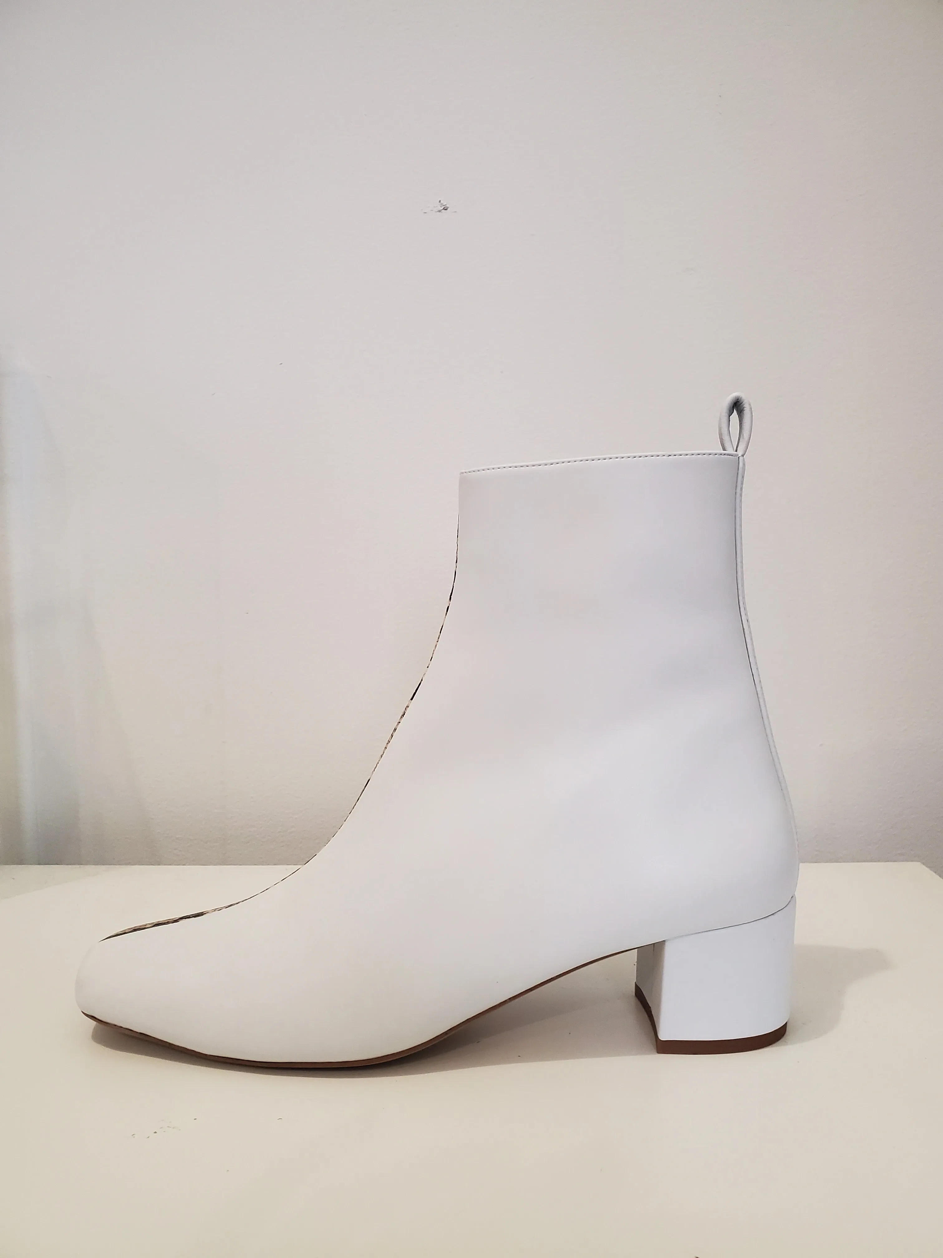 Teo Boot - White / Beige Snake sold by NOMIA product image thumbnail 2