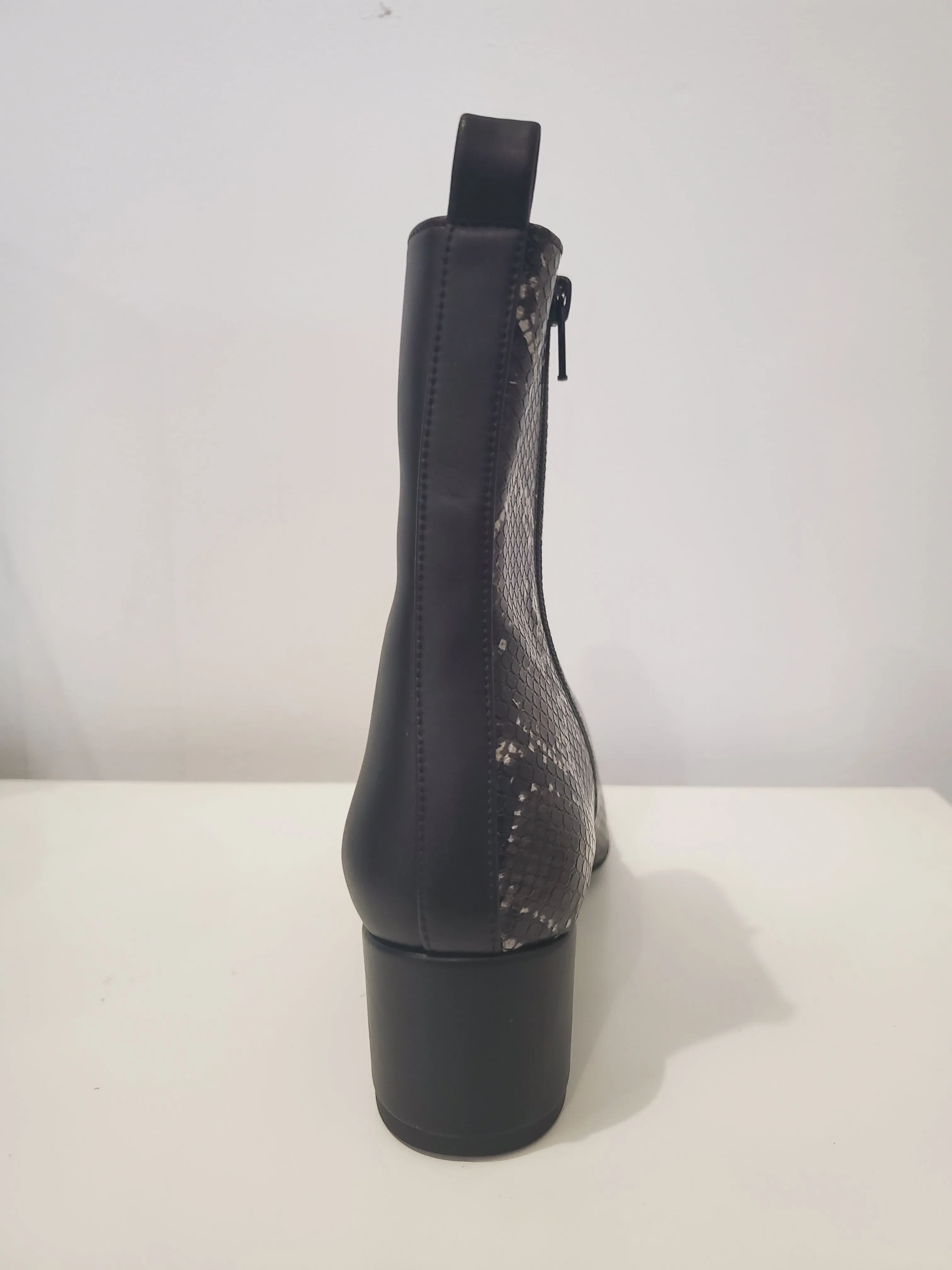 Teo Boot - Black / Grey Snake sold by NOMIA product image thumbnail 4