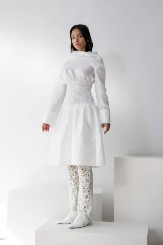 Lace Pants - Ivory sold by NOMIA