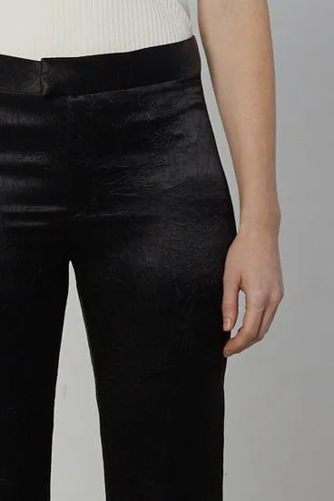 Slit Hem Pants - Black sold by NOMIA product image thumbnail 3