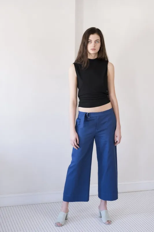 Cropped Muscle Tee - Black sold by NOMIA